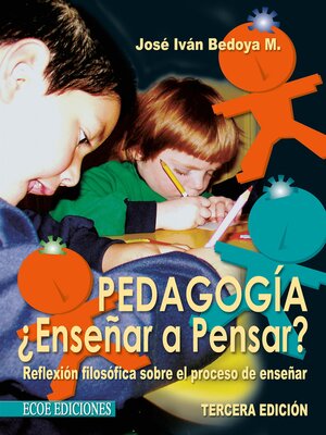 cover image of Pedagogía ¿enseñar a pensar?